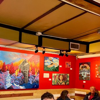 New Moon Bakery and Cafe - customers eating - Bakeries Near Me - Nederland, Colorado