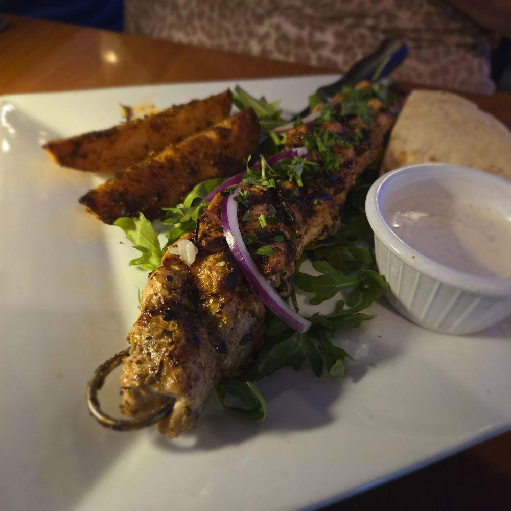 Mykonos Kuzina - Chicken Souvlakia - Greek Near Me - Naples, Florida