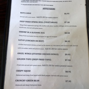 Sala Thai - Appetizers - Thai Near Me - Fremont, California