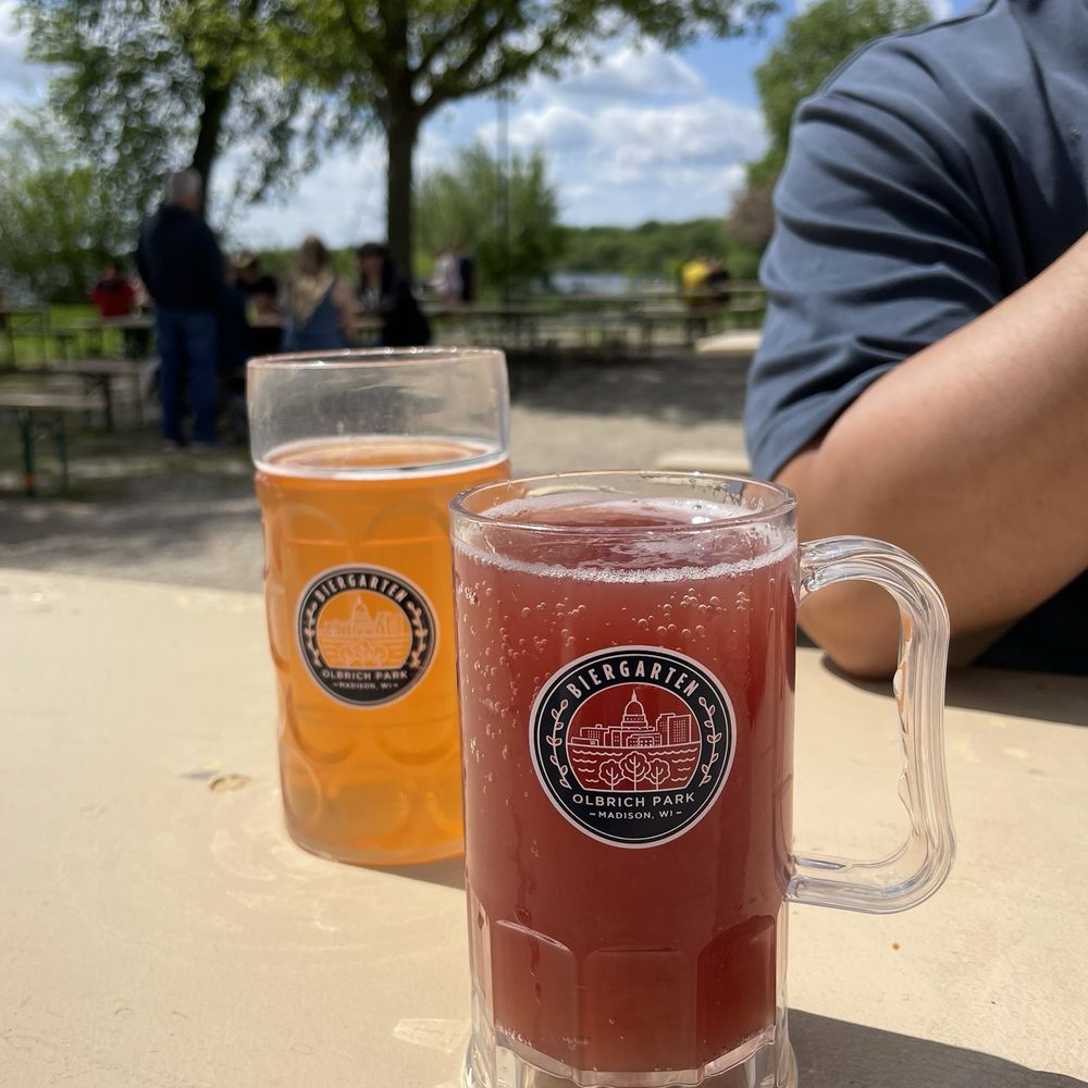 Biergarten at Olbrich Park - Beer Gardens Near Me - Madison, Wisconsin
