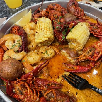 The Crab Shack -Edgewater - Crawfish and shrimp boil with Cajun butter so good - Seafood Near Me - Edgewater, Maryland