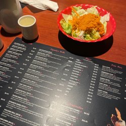 Sunset Sushi And Thai - Salad Saki menu