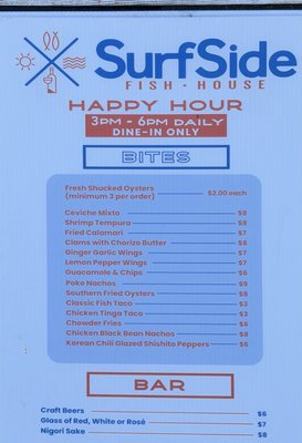 Menu photo 2 Surfside Fish House San Diego, CA Menu photo 2 Surfside Fish House San Diego, CA