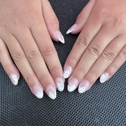 Designer Nails - Custom acrylic nail design for 10-year-old