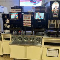 The 2 fresh brew coffee machine & Espresso & Mocha & Latte