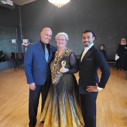 Arthur Murray Dance Studio Napa - Won a trophy for best costume.