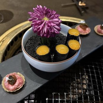 Yakiya - Caviar & A5 Wagyu Tartare and quail egg w/ tartare inside - Japanese Near Me - Hacienda Heights, California Yakiya - Caviar & A5 Wagyu Tartare and quail egg w/ tartare inside - Japanese Near Me - Hacienda Heights, California