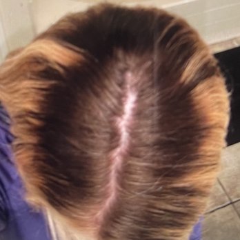 Cielo Salon & Spa - Brassy , Very uneven , especially the back porting where the highlight starts much lower than the sides . - Hair Salons Near Me - Henderson, Nevada Cielo Salon & Spa - Brassy , Very uneven , especially the back porting where the highlight starts much lower than the sides . - Hair Salons Near Me - Henderson, Nevada