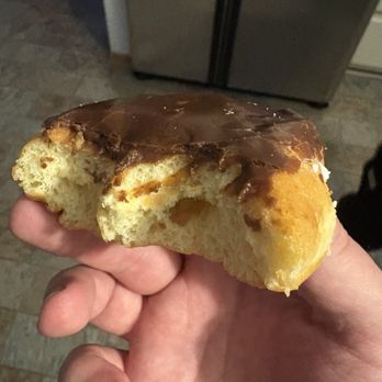 Dunkin' - Ordered a boston cream... no cream?? Just a donut...Staff was impossible to communicate with. - Donuts Near Me - Des Moines, Iowa Dunkin' - Ordered a boston cream... no cream?? Just a donut...Staff was impossible to communicate with. - Donuts Near Me - Des Moines, Iowa