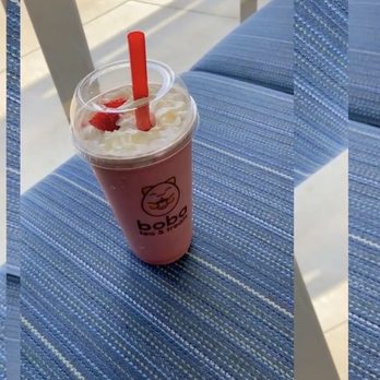 Boba Tea & Treats - I have never heard of this company until moving to Texas. Wow I absolutely love the strawberry cheesecake, my new guiltily pleasure - Bubble Tea Near Me - Addison, Texas Boba Tea & Treats - I have never heard of this company until moving to Texas. Wow I absolutely love the strawberry cheesecake, my new guiltily pleasure - Bubble Tea Near Me - Addison, Texas