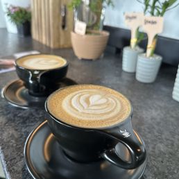 Raspberry chantily lattes! Raspberry chantily lattes!