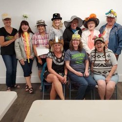 Desert Pueblo Rv Resort - Crazy Hat Bingo night.