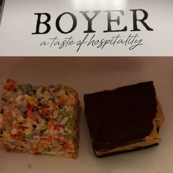 The Boyer Bakery - Fruity rice krispy treat and peanut butter brownie - Bakeries Near Me - Surprise, Arizona