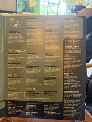 Menu photo 2 VIDA Cocina & Tequila Altamonte Springs, FL
