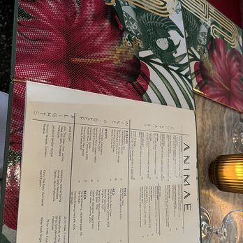 Animae - Menu - Asian Fusion Near Me - San Diego, California