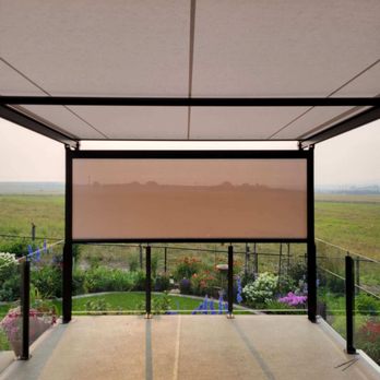 Alberta Tent and Awning - Pergilino, keeping your view while providing shade and privacy - Awnings Near Me - Calgary, Alberta Alberta Tent and Awning - Pergilino, keeping your view while providing shade and privacy - Awnings Near Me - Calgary, Alberta