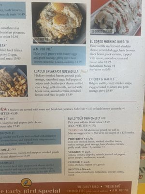 Menu photo 2 Early Bird - West Des Moines West Des Moines, IA Menu photo 2 Early Bird - West Des Moines West Des Moines, IA