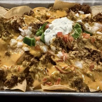 Flat Rock Grill - Ground beef nachos - Burgers Near Me - Edwardsburg, Michigan