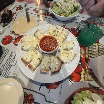 Amici's Italian Bistro - Italian toast appetizer. Garlic butter, ricotta and mozzarella. So good!! - Italian Near Me - North Charleston, South Carolina Amici's Italian Bistro - Italian toast appetizer. Garlic butter, ricotta and mozzarella. So good!! - Italian Near Me - North Charleston, South Carolina
