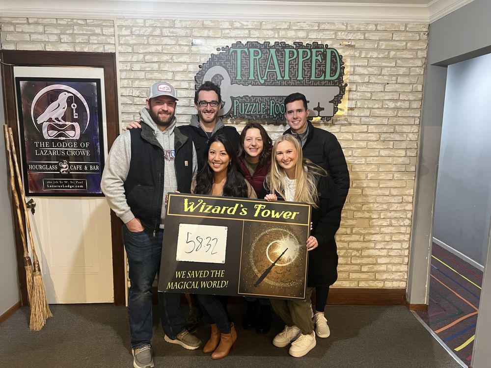 Social spots from Trapped Puzzle Rooms