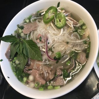 Saigon Bistro - Beef Combo Pho - Vietnamese Near Me - Jersey City, New Jersey