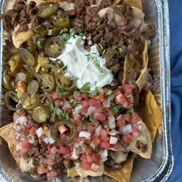 Large Loaded Nachos Large Loaded Nachos