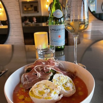 Rebellion Wine Bar - Burrata Salad (Cherry Tomatoes, Strawberries, & Prosciutto Di Parma) - Wine Bars Near Me - Cocoa, Florida Rebellion Wine Bar - Burrata Salad (Cherry Tomatoes, Strawberries, & Prosciutto Di Parma) - Wine Bars Near Me - Cocoa, Florida