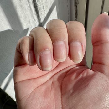 Sherpa Nails & Spa - Unacceptable! And when I pointed it out, she said it's my cuticle - Nail Salons Near Me - Rego Park, New York