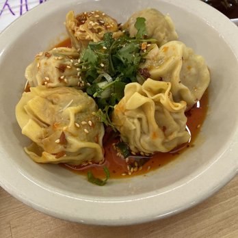 Happy Bao's - Chili Wontons (6pc) - Chinese Near Me - Mesa, Arizona Happy Bao's - Chili Wontons (6pc) - Chinese Near Me - Mesa, Arizona