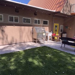 Richfield KOA - Dog wash on site.