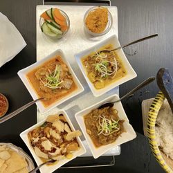 Kartika - Rice table! So good
