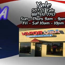 Vapor USA - Two Locations for VaporUSA: 5077 S Yale Ave, Tulsa, OK 74135 & 7039 South Memorial Dr, Tulsa, OK 74133