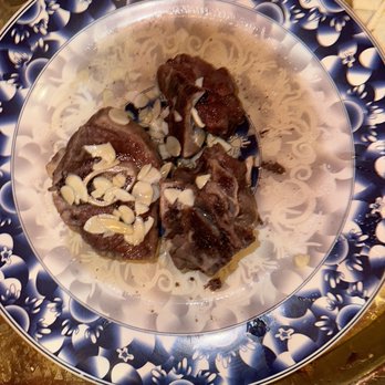 Marrakesh Restaurant - Lamb with honey and  almonds - Moroccan Near Me - Philadelphia, Pennsylvania