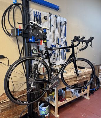 Full service repairs - We're excited to announce that we now offer full-service repairs for all types of bikes! Whether you're a seasoned cyclist or just starting out, we've got you covered. Our expert bike technician has over 10 years of experience and can handle any repair, from basic tune-ups to complex overhauls. Full service repairs - We're excited to announce that we now offer full-service repairs for all types of bikes! Whether you're a seasoned cyclist or just starting out, we've got you covered. Our expert bike technician has over 10 years of experience and can handle any repair, from basic tune-ups to complex overhauls.