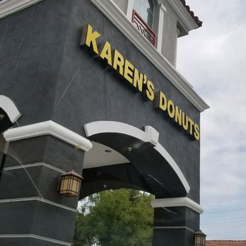 Karen's Donuts - the entrance to the restaurant - Donuts Near Me - Redlands, California Karen's Donuts - the entrance to the restaurant - Donuts Near Me - Redlands, California