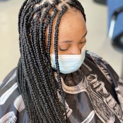 Hair Waves Salon - Box Braids- Medium