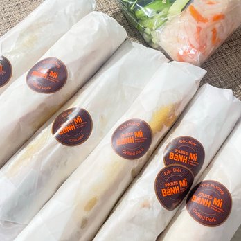 Paris Banh Mi - a variety of burritos - Vietnamese Near Me - Duluth, Georgia