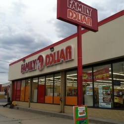 Family Dollar - The front of the store