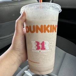 Dunkin' - This is the drink they gave me all that was in the drink was ice,milk and water