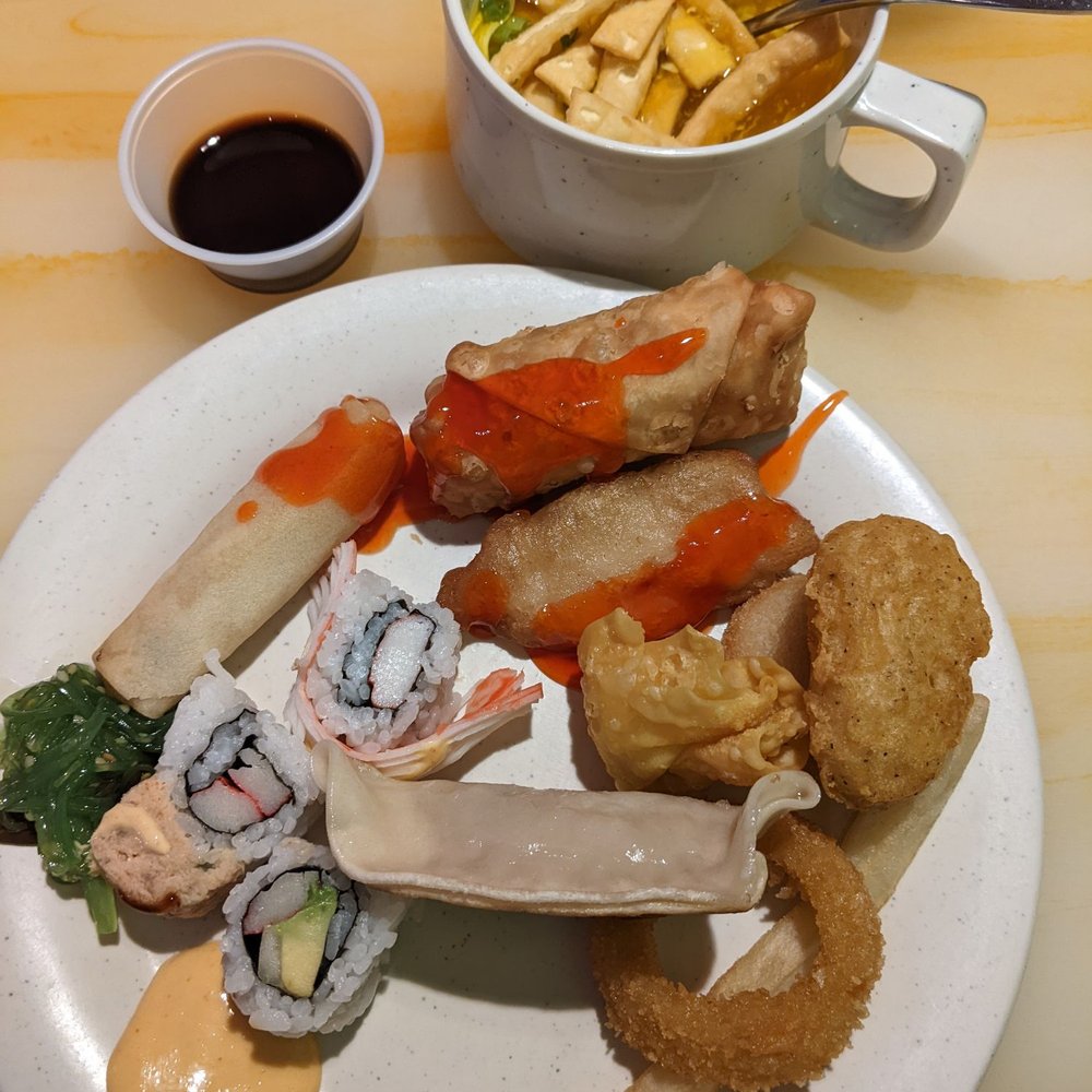 Hibachi Grill & Supreme Buffet - Sushi was okay. Cold appetizers - Japanese Near Me - Newark, Delaware Hibachi Grill & Supreme Buffet - Sushi was okay. Cold appetizers - Japanese Near Me - Newark, Delaware