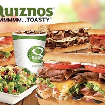Quiznos - two sub sandwiches and a salad - Sandwiches Near Me - Brighton, Colorado