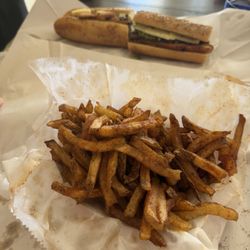 Sandwich Bar - Chicken Cutlet Special and French fries