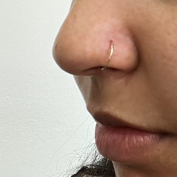 Lulu Ave - New gold hoop - Piercing Near Me - Long Beach, California Lulu Ave - New gold hoop - Piercing Near Me - Long Beach, California