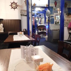 Restaurant Sokrates - Teilansicht vom Restaurant Richtung Theke