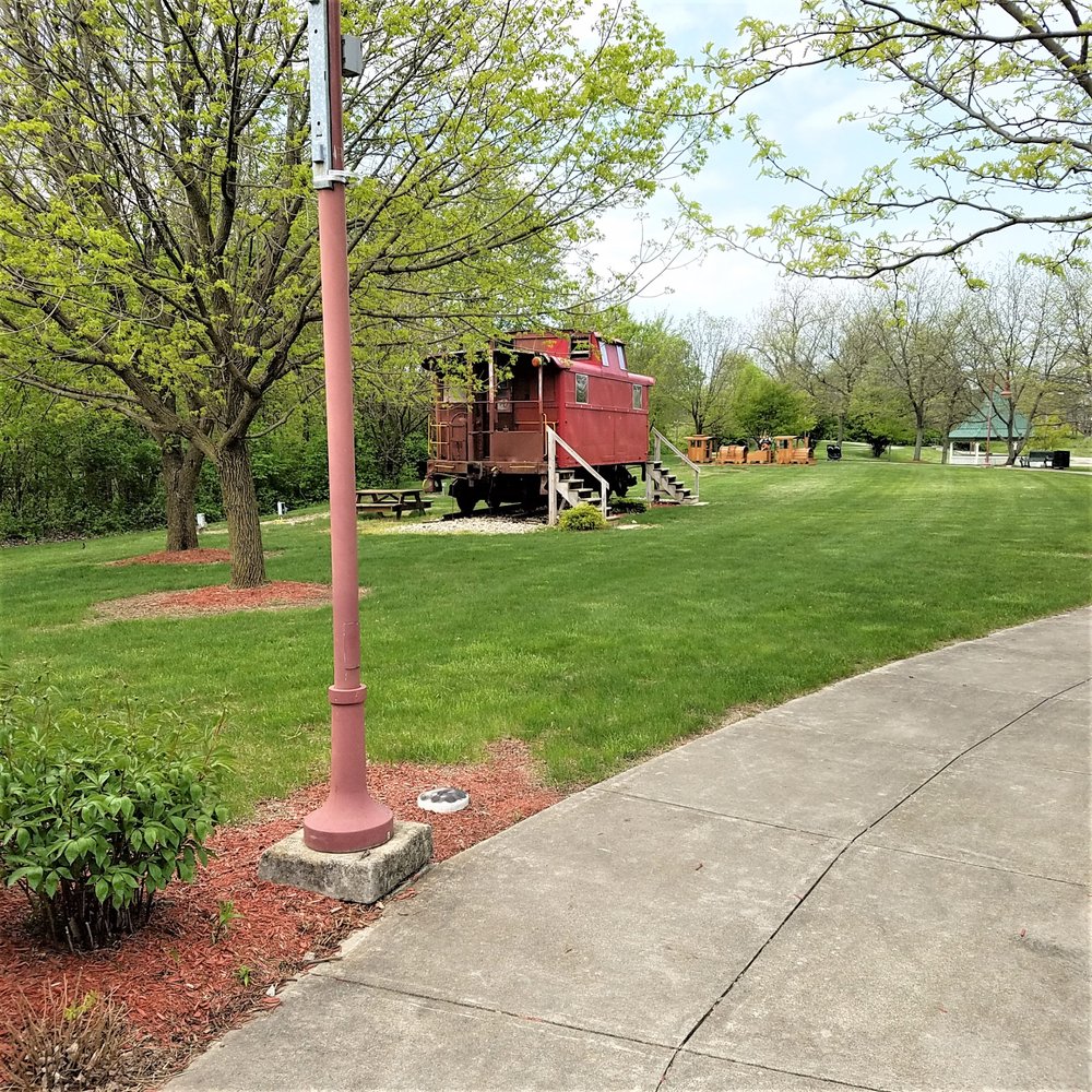 Upland Depot Park - old caboose and park - Parks Near Me - Upland, Indiana Upland Depot Park - old caboose and park - Parks Near Me - Upland, Indiana