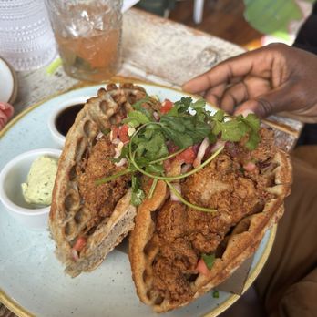 Citrus & Salt - FRIED CHICKEN & WAFFLE TACOS - Cocktail Bars Near Me - Boston, Massachusetts Citrus & Salt - FRIED CHICKEN & WAFFLE TACOS - Cocktail Bars Near Me - Boston, Massachusetts