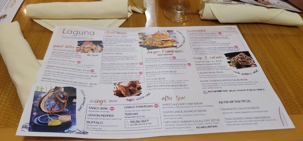 Menu photo 8 Laguna Restaurant & Bar Orlando, FL