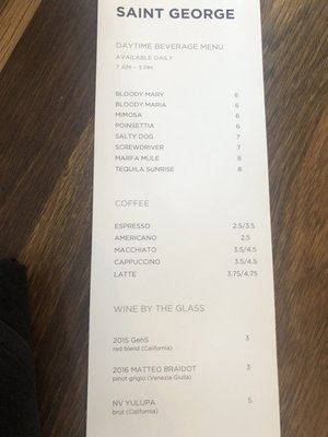Menu photo 7 Bar Saint George Marfa, TX Menu photo 7 Bar Saint George Marfa, TX