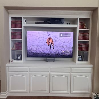 Mark Mattson's Woodworking - Entertainment Center - Carpenters Near Me - Arlington, Texas Mark Mattson's Woodworking - Entertainment Center - Carpenters Near Me - Arlington, Texas