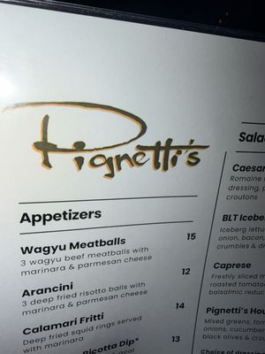 Menu photo 4 Pignetti's Waco Waco, TX Menu photo 4 Pignetti's Waco Waco, TX